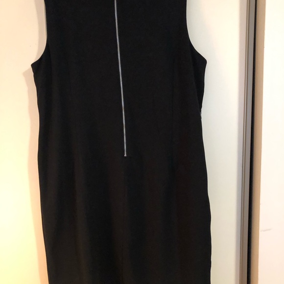 CLEO | Black Jaquard Sheath Dress XL PETITE - Picture 3 of 12